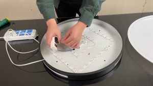 ​​2025 Round Milk White Glow LED Ceiling Light - 3-Color Adjustable for Master Bedroom Living Room Kids Room Study Dinning & Kitchen | Whole Home Lighting Ultra-Thin Energy Saver​​