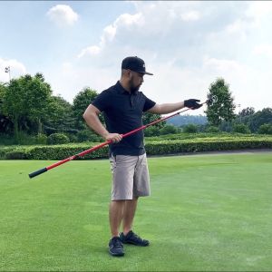 PLAYEAGLE Scalable length Golf Ball Retriever อุปกรณ์จับลูกกอล์ฟแบบยืดได้สามารถปรับความยาวได้60-185cmซม. พกพาง่ายอุปกรณ์เลือกกอล์ฟกล้องส่องทางไกล Scalable golf ball retrievers golf  ball picker 1pc/pack