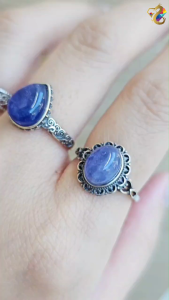 Premium Grade Tanzanite Full S925 Silver Adjustable Rings (3 Types to Choose)