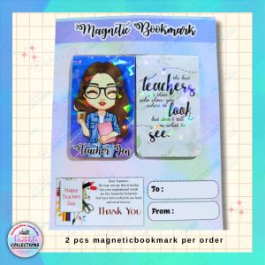 Magnetic Bookmark for Teachers Day | 2 pcs per order