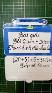 ĐỒ DÙNG DẠY HỌC MCH - CHIẾC CẶP BÍ MẬT .