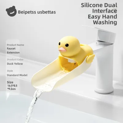 Usbettas | Child-Friendly Extendable Faucet Extender with Splash Guard