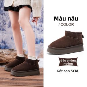 Semir | Giày Tuyết Mới Đông Dày Lót Nỉ Cách Nhiệt Đế Bền
