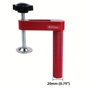 1PC 19mm/20mm Kẹp Lỗ Hình Chó Hợp Kim Nhôm Dụng Cụ Kẹp Gỗ Trên Bàn Làm Việc Kẹp Cố Định Trên Bàn Làm Việc Kẹp Giữ Nhanh Chóng Cho Đồ Nghề Mộc