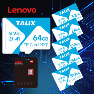 Lenovo | Lenovo TALIX TF Card 32GB 64GB 128GB 256GB 512GB Class10 V30 A1 Micro SD Card High Speed Memory Card For Phone Camera Drone