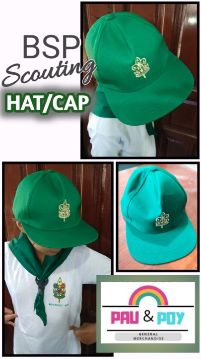 BOY SCOUT CAP/HAT (GREEN)