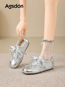 Agsdon | Silver Popular Ballet Casual Shoes