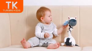 Tumama Kids Dancing talking interactive baby toys voice recording repeat what you say twist musical toy for toddler 18 Months+