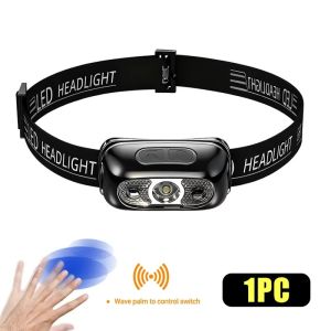 BALDR | 3500LM Headlamp Super Powerful Flashlights EDC LED Flashlight Portable Lights USB Rechargeable Lamp for Outdoor Camping Hiking