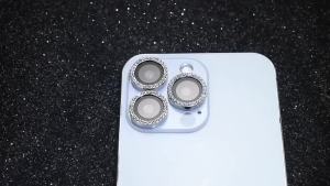 Bộ 5 Miếng Dán Bảo Vệ Ống Kính Camera Phủ Kim Cương Cho iPhone 18/17/16/15/14/13/12/11 Pro Max - Kính Bảo Vệ Kim Loại Cho Ống Kính Camera Sau