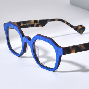 HEPIDEM Acetate Glasses Frame Men Brand Designer Oversize Big Size Eyeglasses Japanese Handmade Spectacles Men Thick Optical Eyewear 9389