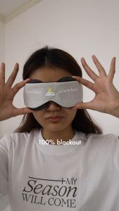 Wonder Sleep Mask - 100% Light Blocking Eye Mask Zero Eye Pressure Comfortable & Adjustable Sleeping Mask