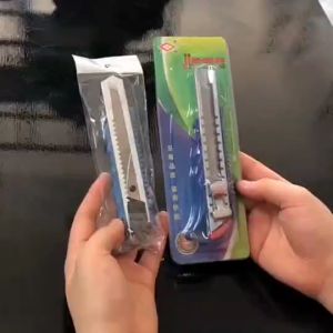 ดูรีวิว ดิจิทัล ดินสทิล "มีดคัตเตอร์คละสี มีดคัตเตอร์คัตเตอร์พลาสติก คัทเตอร์ คละสี คัตเตอร์ คัดเตอร์