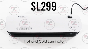 OFFICOM Laminating Machine SL 299 5in1 Hot & Cold A4 Size Laminator Machine School Supplies