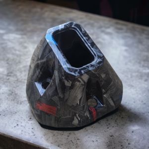 Forged merah biru Corong moncong knalpot Vario125 Vario150 New 2018 up