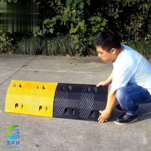 Heavy Rubber Speed Bumps & Modular Hump Cable Protectors