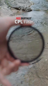 Red Buffalo Nano-R CPL Circular Polarizing Lens Filter | Ultra Slim 4mm Japan AGC Glass 18-Layer Nano Coating