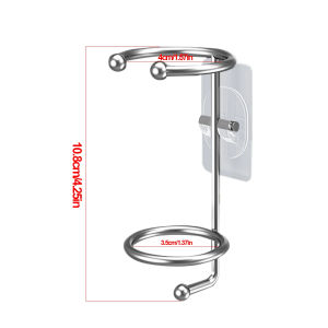 1pc Electric Toothbrush Holder No Punch Wall-mounted Toothbrush Toothpaste Storage Rack Bathroom Organizer Bathroom Accessories