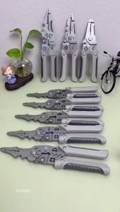 10-in-1 Wire Stripper Pliers Crimping Tool Cutter Wire Stripper Plier For Electrical Hardware
