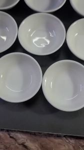 10 DĨA ĐỰNG TƯƠNG ỚT - GỐM SỨ LA HÁN  ( ĐK: 7.5CM - CAO: 2.5 )