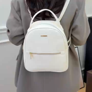 JOANNA BAG #136 KOREAN LEATHER FASHION WOMENS 3IN1 SET BACKPACKS WITH SMALL PURSE AND HANDBAG WITH SHOULDER STRAP