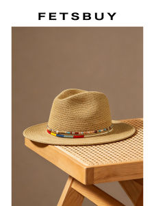 Bohemian Hand-woven Raffia Hat