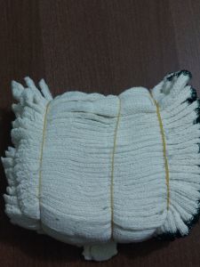 ถุงมือผ้าฝ้าย 5 ขีด  (1 แพค 12 คู่)