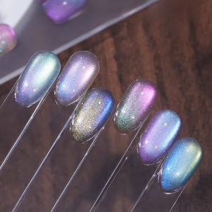 1-6PCS 12ML Northern Lights Cats Eye Gel เล็บ 2025 ยอดนิยมอ่อนโยนโรแมนติก Four Seasons ลูกปัดแก้วเล็บอุปกรณ์ศิลปะ