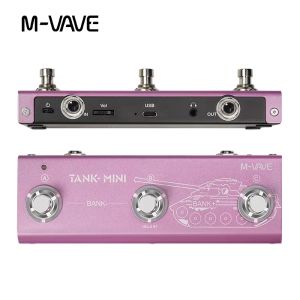 M-VAVE | M-vave Tank Mini Multieffect Guitar Pedal with Built-in Cab Amp Mod FX Delay And Reverb Effects IR & OTG Recording Support