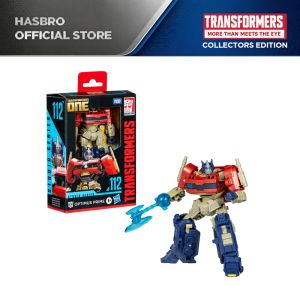 Transformers Toys Studio Series Deluxe Transformers: One 112 Optimus Prime 4.5-inch Converting Action Figure 8+