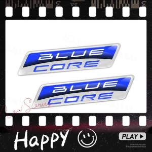 3D BLUE CORE Logo Reflective Decal Motorcycle Sticker Racing Team Decoration Body Front Beak Fairing For Kawasaki Z900 Honda CBR PCX Yamaha R1 R6 NMAX XMAX TMAX Suzuki Accessories