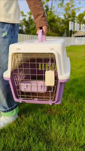 กรงหิ้ว กรงสัตว์เลี้ยง กล่องสัตว์เลี้ยง ขนาดใหญ่ กรงแมว กรงพกพา กรงพาสัตว์เลี้ยงไปเที่ยว