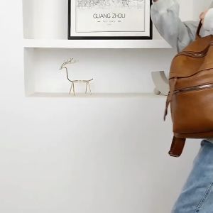 KAGODA.( COD ) Ransel Wanita Oxford Fashion Ransel Kapasitas Besar Untuk Wanita Tas Buku Besar Ransel Warna Solid Tas Multifungsi Ransel Kulit Wanita Terbaru 2023