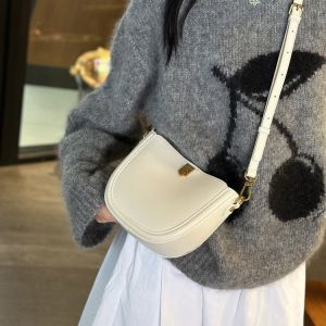 Fashionable Ladies Underarm Bag 2024 New Style Single Shoulder Crossbody Bag High-End Sensation Versatile Nylon Handbag