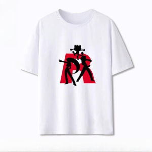 Pokémon Anime Team Rocket Creative Printed T-Shirt Mens and Womens Summer New Harajuku Loose Casual Trend Short Sleeve Top