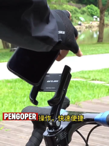 GUB G-92 Phone Holder di Sepeda Aluminium alloy kokoh Quick Release Dudukan HP di Cover Tutup Stem Sepeda Praktis One-Hand Multi-Angle Kreatif Holder HP untuk Navigasi Vlog Fotografi