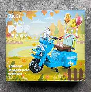 ตัวต่อนาโน JAKI Maker POP - Balloon Motorcycle