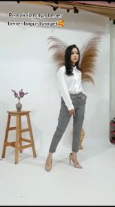 NHM Celana Jumbo Joger Cargo Panjang Wanita - Celana Jumbo Kargo Joger