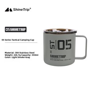 ShineTrip | Insulated Portable Travel Mug with Lid