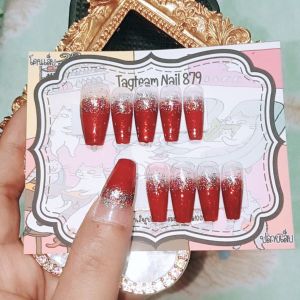 เล็บปลอม สีเจลแท้ เล็บเจล แถมกาวตะไบฟรี  (สายเมา V.2)