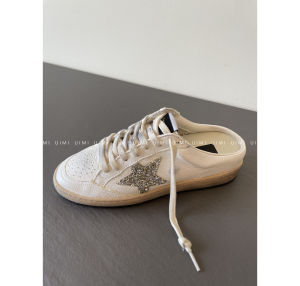 New Colorway Star Distressed Casual Shoes Womens Slip-On Shoes UIMI Channel Vintage Look Leather Upgraded Comfortable