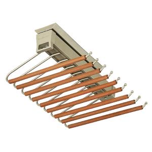 HIGOLD | Expandable Closet Drawer Basket with Hanging Pant Rack for Home Wardrobe