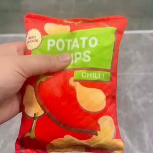 Pet World Squeaky Soft Pet Toy / Potato Chips Toy / Dog Toy / Cat Toys