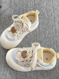 Stylish Kids Sports Shoes Childrens Sneakers Low Cut Synthetic Leather PU Insole Shock Absorption And Anti-Slip Rubber Outsole