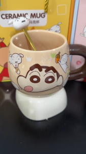 Crayon Shinchan Ceramic mug/cup(460ml)- Exquisite ceramic cartoon series Kitchenware