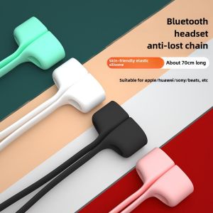 Wireless Earphone Anti-Loss Strap for Apple Airpods Bluetooth Earphone Cable Magnetic Pro2 Generation Fixer Huawei Oppo Edifier Vivo Accessories Sports Hanging Chain Xiaomi Drop Chain