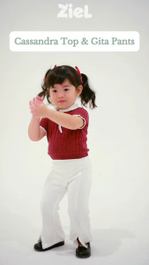 ZIEL KIDS - Gita Pants Celana Anak Perempuan Bawahan Scuba Premium