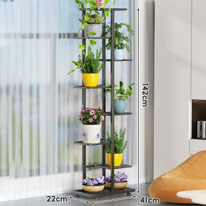 evesigar | Plant & Succulent Standing Shelf Multi-layer with Wheels