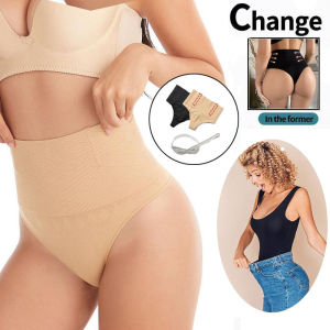 KUCHAR Shapewear Women Tummy Control Butt Lifter Panties High Waist Seamless Body Shaper Slimming Waist Trainer Gstring Underwear