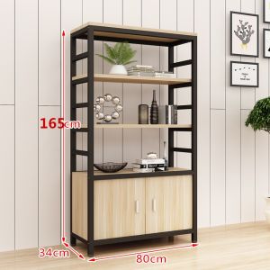 Office Display Rack Showcase Product Display Cabinet Floor Combination Sample Partition Wooden Shelf Shelf Shelf Display Cabinet